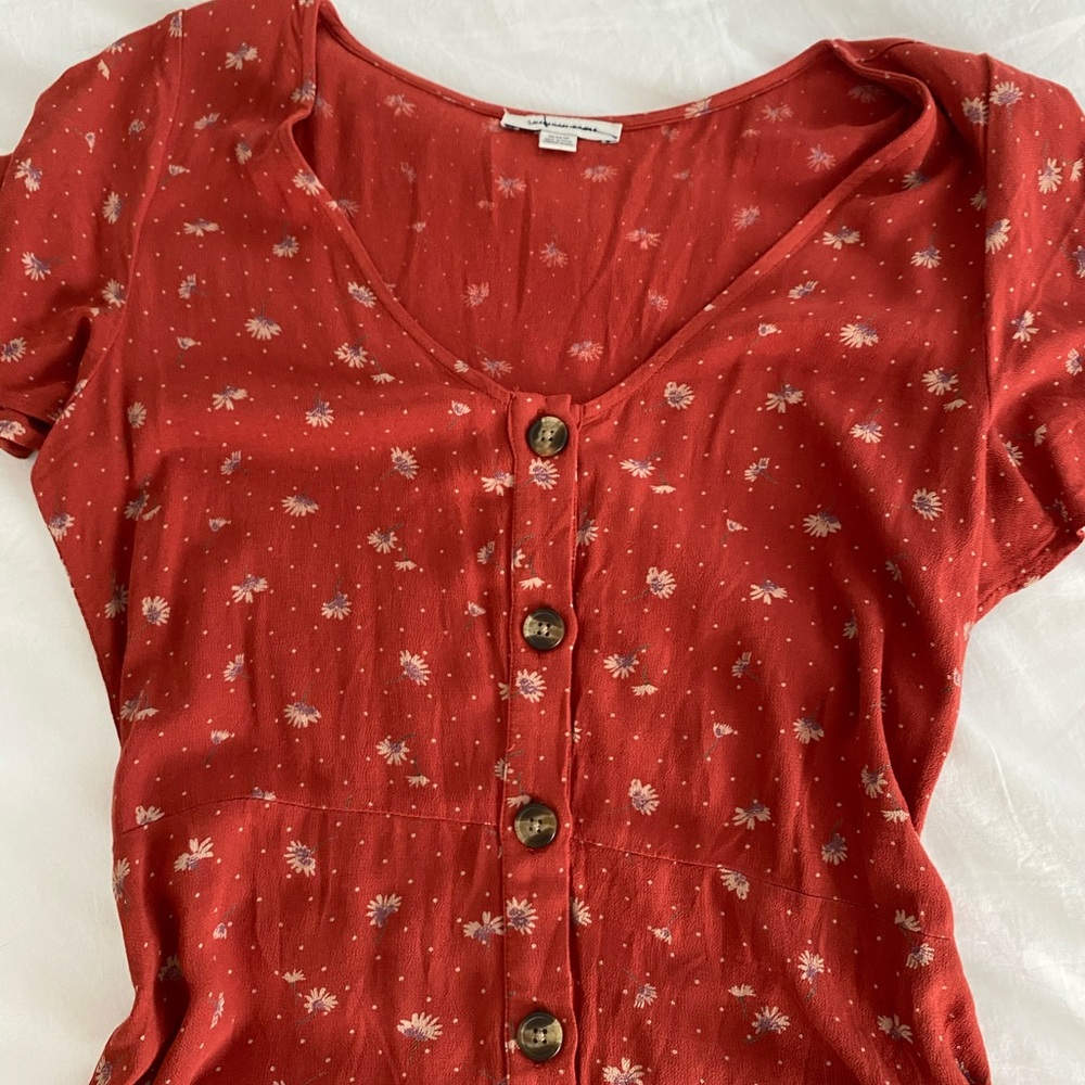 American Eagle Button up dress